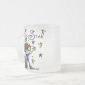 Redhead-Jungen-Rockstar Mattglastasse (Vorderseite Links)