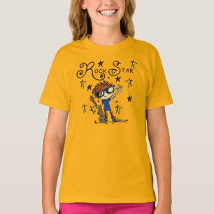 Redhead-Jungen-Rockstar T-Shirt