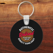 Redhead Keep Out Of Sunlight - Funny Ginger Schlüsselanhänger (Vorderseite)