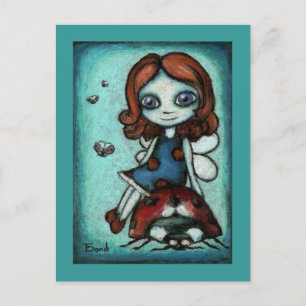 Redhead Lucy Postcard Postkarte