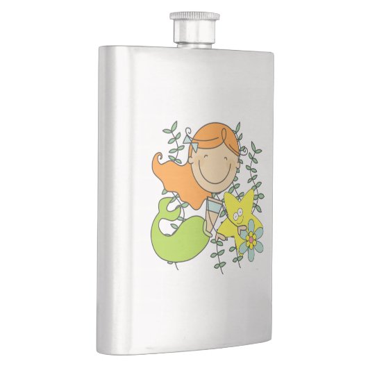 Redhead-Meerjungfrau Flachmann (Rechts)