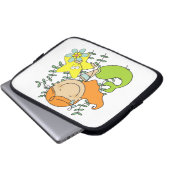 Redhead-Meerjungfrau Laptopschutzhülle (Vorne Knopf)