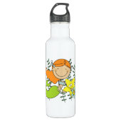 Redhead-Meerjungfrau Trinkflasche (Vorderseite)