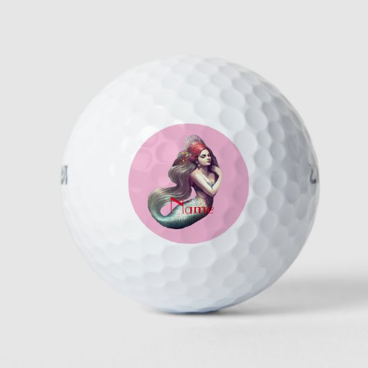 Redhead Mermaid Beauty Thunder_Cove Golfball (Vorderseite)