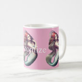 Redhead Mermaid Beauty Thunder_Cove Kaffeetasse (VorderseiteRechts)