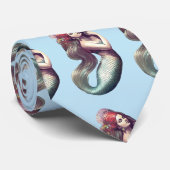 Redhead Mermaid Beauty Thunder_Cove Krawatte (Gerollt)