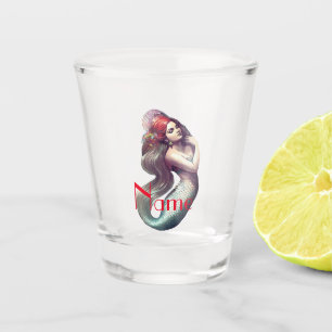Redhead Mermaid Beauty Thunder_Cove Schnapsglas