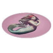 Redhead Mermaid Beauty Thunder_Cove Schneidebrett (Ecke)