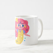 Redhead Mermaid Kaffeetasse (VorderseiteRechts)