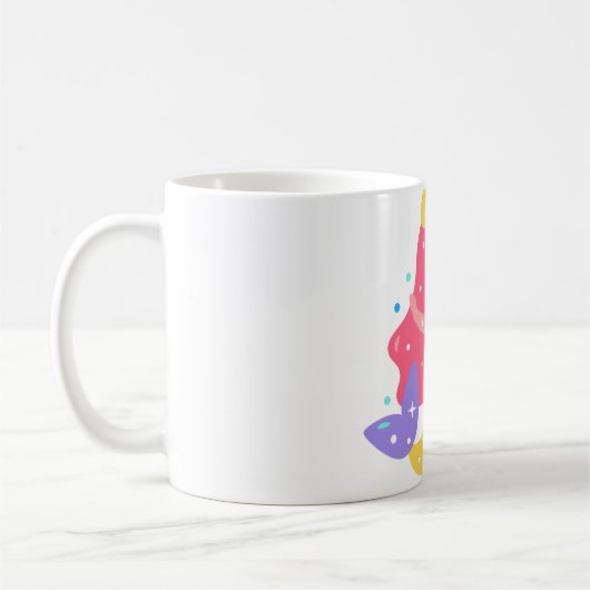 Redhead Mermaid Kaffeetasse (Links)
