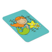 Redhead Mermaid Magnet (Rechte Seite)