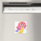 Redhead Mermaid Magnet (In Situ (Geschirrspüler))