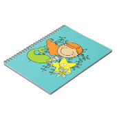 Redhead Mermaid Notizblock (Linke Seite)