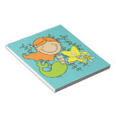 Redhead Mermaid Notizblock (angewinkelt)