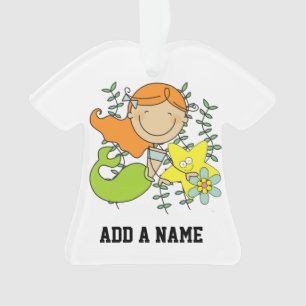 Redhead Mermaid Ornament