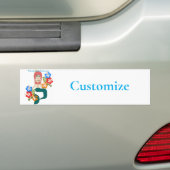 Redhead Mermaid Princess Thunder_Cove Autoaufkleber (Auf Auto)