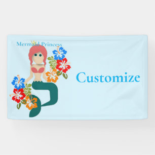 Redhead Mermaid Princess Thunder_Cove Banner