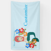 Redhead Mermaid Princess Thunder_Cove Banner (Vertikal)