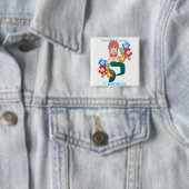 Redhead Mermaid Princess Thunder_Cove Button (Beispiel)