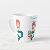 Redhead Mermaid Princess Thunder_Cove Milchtasse (Linke Ecke)