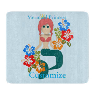 Redhead Mermaid Princess Thunder_Cove Schneidebrett