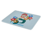 Redhead Mermaid Princess Thunder_Cove Schneidebrett (Ecke)