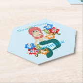 Redhead Mermaid Princess Thunder_Cove Untersetzer (angewinkelt)