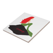 Redhead Mermaid Sitting Thunder_Cove Fliese (Seite)