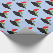 Redhead Mermaid Sitting Thunder_Cove Geschenkpapier (Ecke)