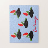 Redhead Mermaid Sitting Thunder_Cove Puzzle (Vertikal)