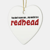 Redhead-Onkel Keramik Ornament (Links)