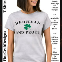 Redhead Pride, irisches Kleeblatt, Custom, 10 Para