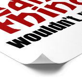 Redhead Thing Poster (Ecke)