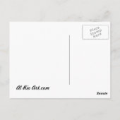 Redhead Violin Player Sinti und Roma Hipster von A Postkarte (Rückseite)