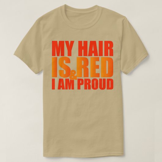 Redhead-Welttag T-Shirt (Design vorne)