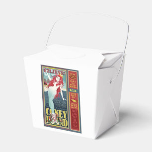 redheaded Coneyinselmeerjungfrau Geschenkschachtel