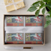 Redheaded Coneyinselmeerjungfrauen Seidenpapier (Geschenk)