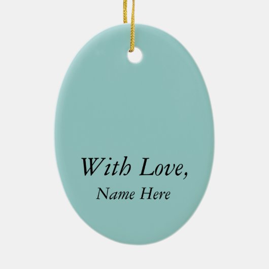 Redheaded Frau, rotes Feuer-Haar Keramikornament (Hinten)