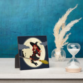 REDHEADED HALLOWEEN WITCH FOTOPLATTE (InSitu)