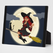 REDHEADED HALLOWEEN WITCH FOTOPLATTE (Seite)