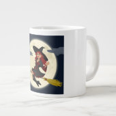 REDHEADED HALLOWEEN WITCH Jumbo-Tasse (Vorderseite Rechts)