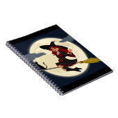 REDHEADED HALLOWEEN WITCH NOTIZBLOCK (Rechte Seite)