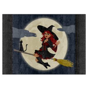 REDHEADED HALLOWEEN WITCH SCHNEIDEBRETT