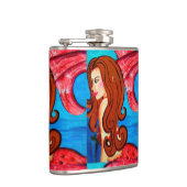 redheaded Meerjungfrauflasche Flachmann (Rechts)