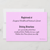 Redheadrosa abschließender Fling vor dem Ring lädt Einladung (Rückseite)