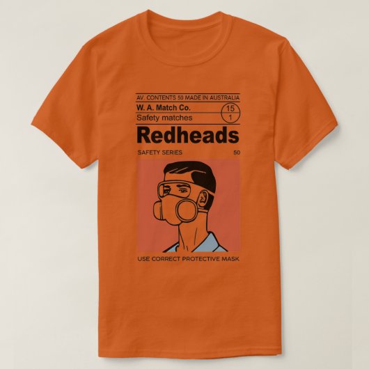 Redheads 14 T-Shirt (Design vorne)