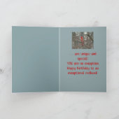 "REDHEADS" BIRTHDAY CARD KARTE (Innenseite)