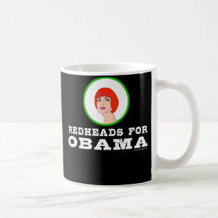 Redheads für Obama-Tasse Kaffeetasse