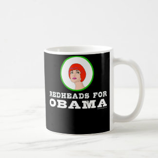 Redheads für Obama-Tasse Kaffeetasse