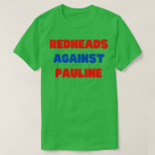 Redheads gegen Pauline Hanson T-Shirt (Design vorne)